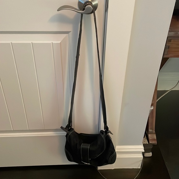 Dooney & Bourke | Bags | Dooney Bourke Vintage Gianni  Dooney &Bourke black saddlebag